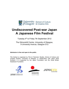 a Japanese Film Festival