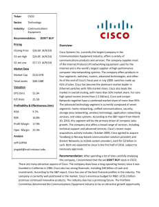 Cisco report