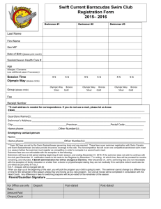 Registration form (Mon/Wed group)