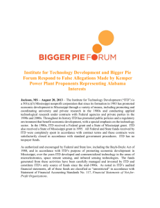 Bigger Pie Forum - Mississippi Press Association