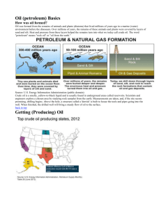 Oil (petroleum) Basics