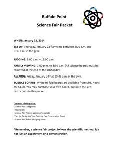2013-14 Science Fair Packet