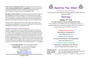 Benefice Pew Sheet – Sun 13th July
