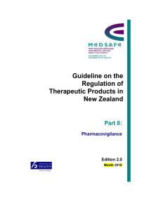 Part 8: Pharmacovigilance (Edition 2.0)