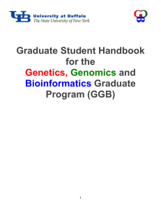Graduate Program Handbook - University at Buffalo, School of