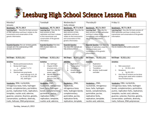 emery Leesburg High School Science Lesson Plan Monday7