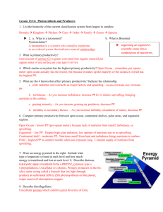 Lesson 13-14 Study Guide Key
