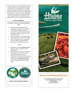 Entry Form - Houma Area Convention & Visitors Bureau