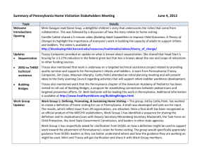 June 2013 PA HV Stakeholders Meeting Summary