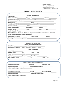 Click Here to our New Patient Form.