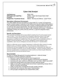 Cyber Intel Analyst