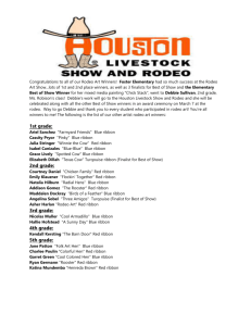 Congratulations to all of our Rodeo Art Winners! Foster Elementary