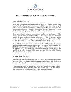 Patient Financial Acknowledgement