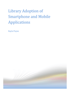Library Adoption of Smartphone and Mobile