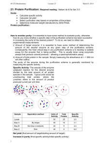 Practical Protein Chemistry: