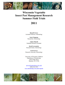 2011 Groves Summer Field Research Booklet