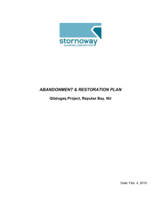 150219-12EN012-Abandonment-Restoration Plan