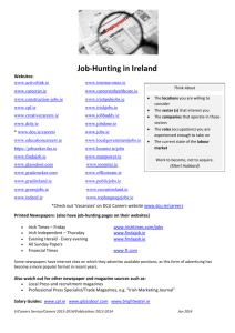 Searching for Jobs Online