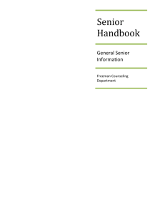Senior Handbook - Henrico County Public Schools