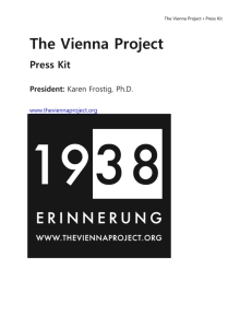 The Vienna Project Press Kit President