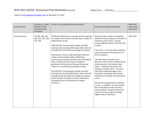 2010-2012 LDC/DE Assessment Plan Worksheet (optional)