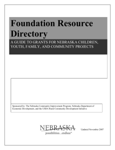 AT&T Foundation - Nebraska Department of Economic Development