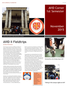 AVID Newsletter - Fort Bend Independent School District