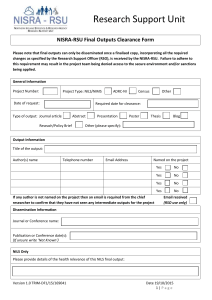 NILS Final Output Clearance Form (DOCX 121kB)