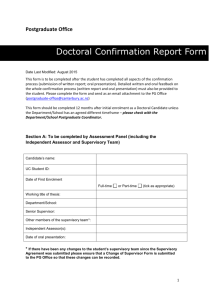 Doctoral Confirmation Report Form (DOC,48KB)