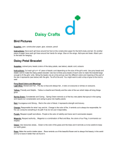 Crafts for Daisys - Green Oaks Community ​of Girl Scouts