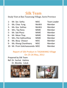 Tasawan Silk Enterpriise in Surin