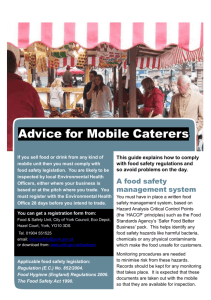 Advice for Mobile Caterers