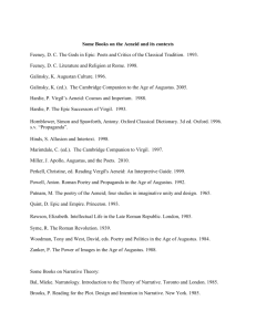 Some Books on the Aeneid and its contexts