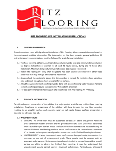 ritz flooring lvt installation instructions