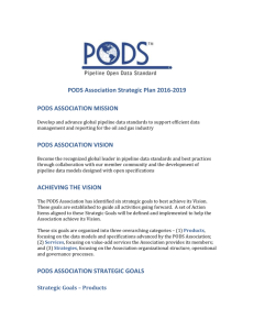 PODS Strategic Plan Approved Dec 10 2015