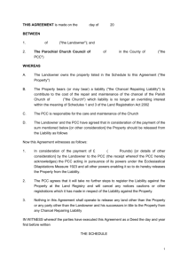 Chancel – Agreement to Compound Liability – Apr 2015