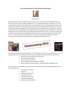 Homecoming 2012 - River Valley Community School District