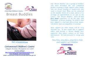 Tel: 07939535544 Cortonwood Children`s Centre