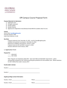 Off-Campus Course Proposal Form
