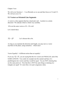 In Class Notes - Chapter 5 - UH Department of Mathematics