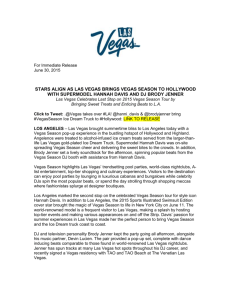 EN Stars Align as Las Vegas Brings Vegas Season to Hollywood