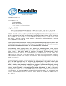 Read more - Franklin Building Supply