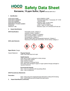 Kerosene ULSK Dyed - NOCO Energy Corp.