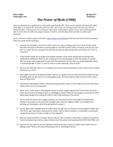 The Power of Myth Part 1