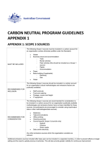Carbon Neutral Program Guidelines Appendix 1