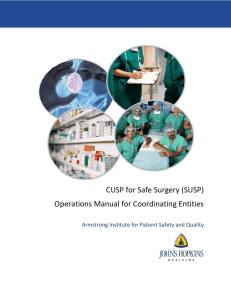 State Hospital Association Project Coordinators* Operational Manual