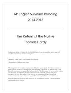 AP English Summer Reading 2014-2015