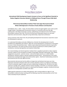 Simms/Mann Institute Faculty Fellowship Press Release