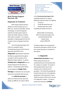 Brochure - Brief Therapy Support Services