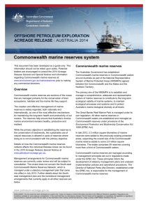 Commonwealth marine reserves system